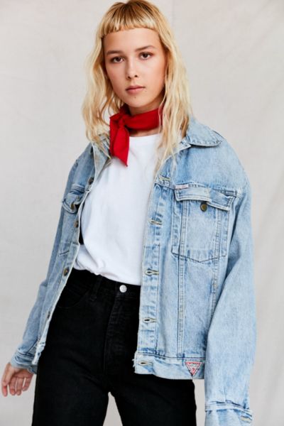 guess denim jacket urban outfitters