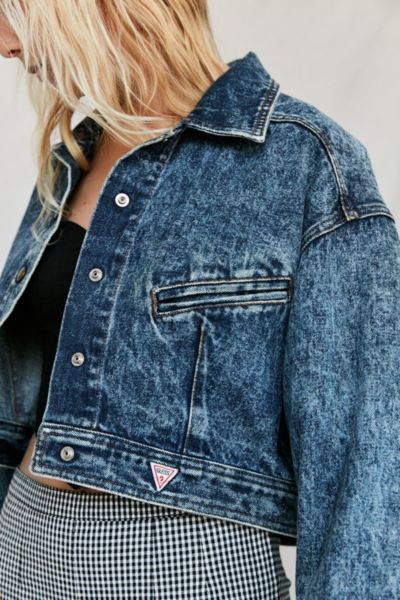 guess denim jacket urban outfitters