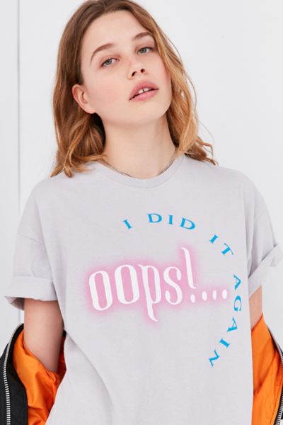 Oops I Did It Again Tee | Urban Outfitters