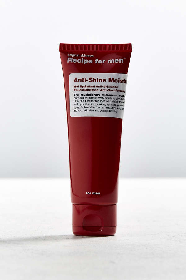 recipe for men anti shine moisturizer