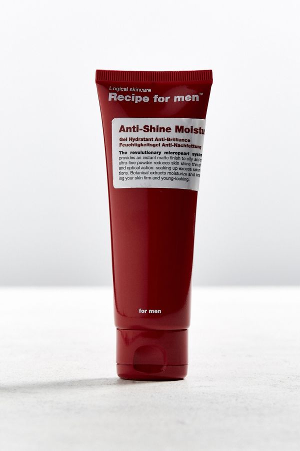 recipe for men anti shine moisturizer