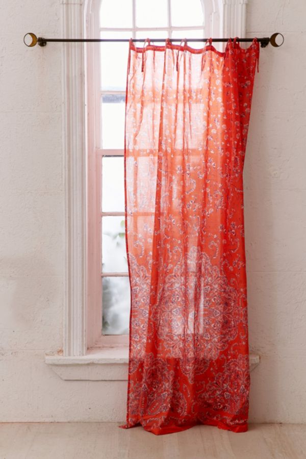 Lucy Boho Print Window Curtain Urban Outfitters