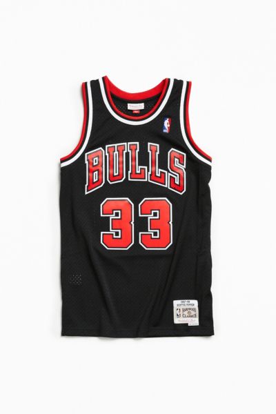 checkered pippen jersey