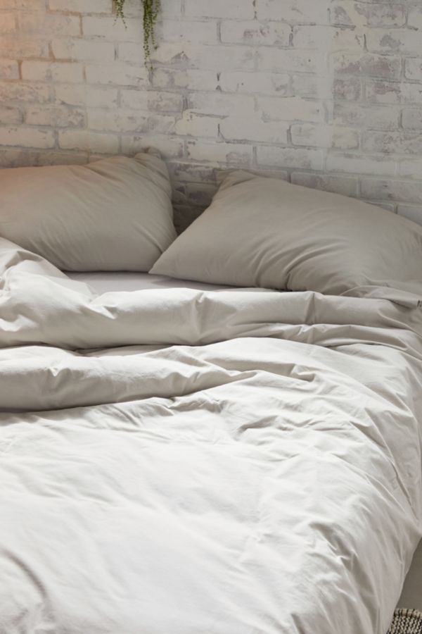 Washed Cotton Duvet Cover Urban Outfitters Canada