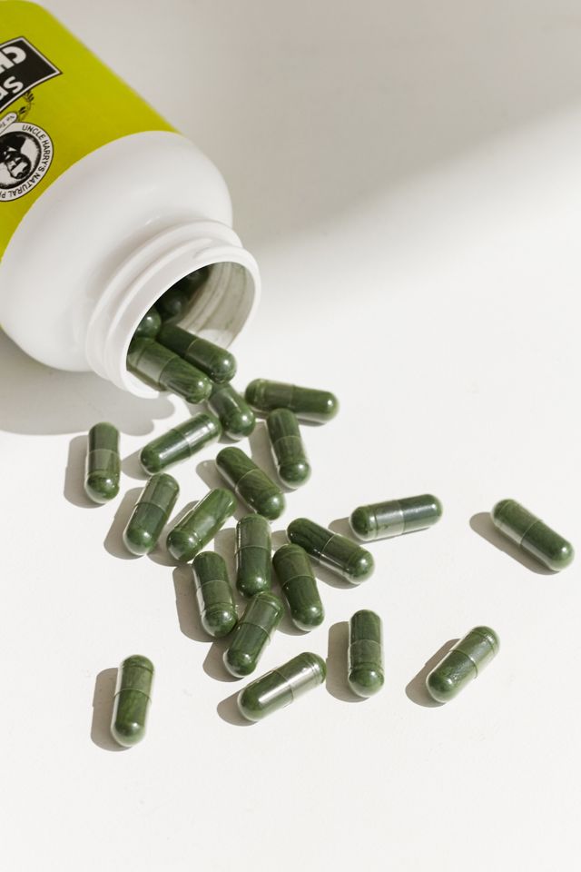 Uncle Harry’s Spirulina Chlorella Capsules Urban Outfitters