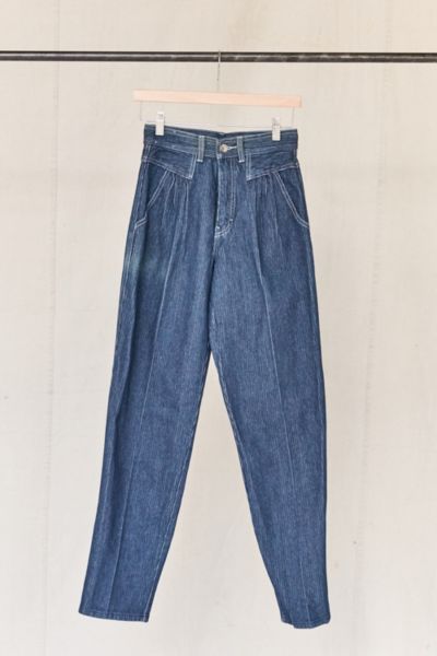 Vintage Jordache Pinstripe Denim Pant | Urban Outfitters