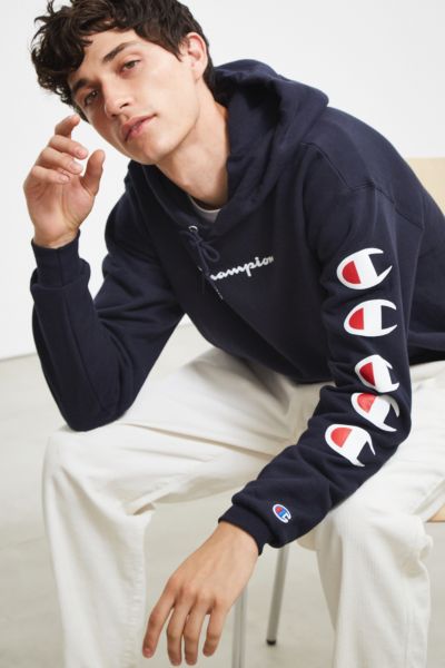 champion repeat eco hoodie black