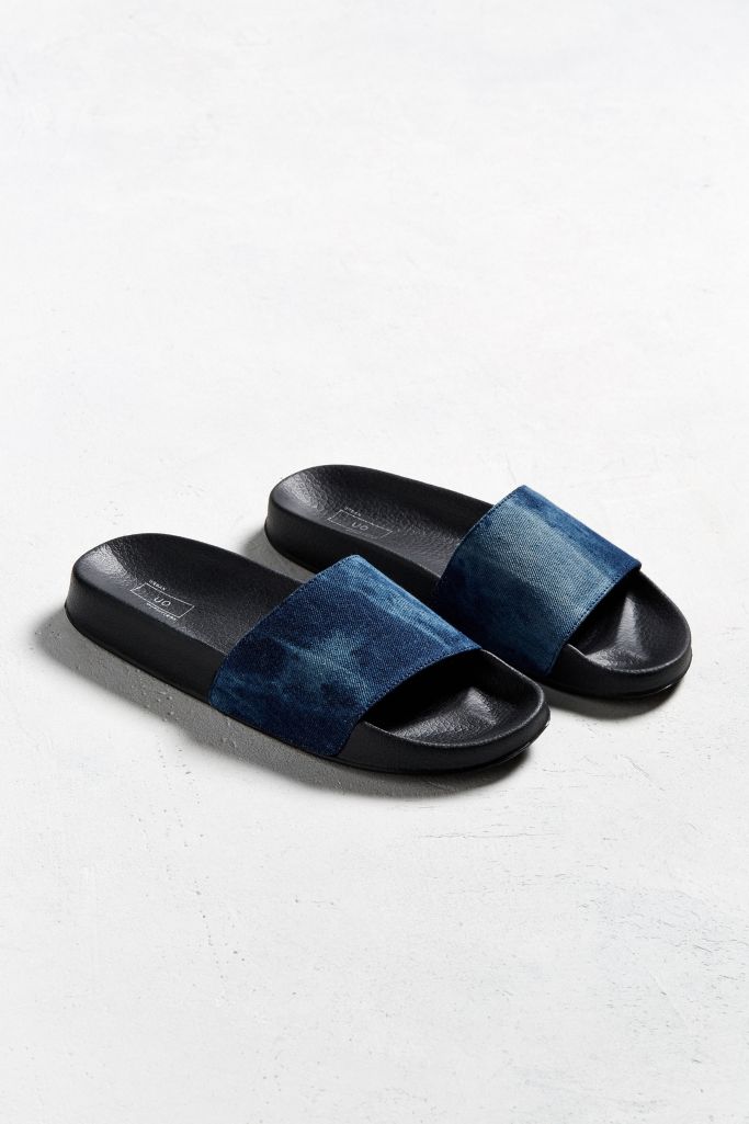 UO Denim Slide Sandal | Urban Outfitters Canada