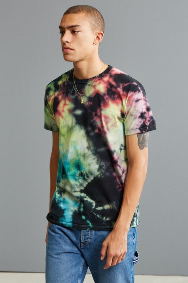 UO 5 Color Tie-Dye Tee | Urban Outfitters