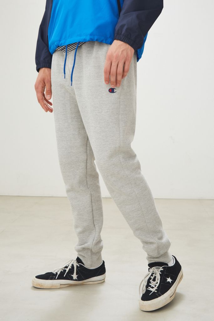 reverse weave cuffed joggers