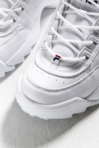 fila disruptor core white