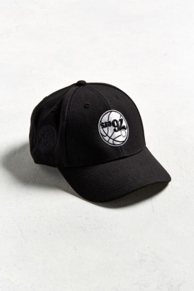 white sixers hat