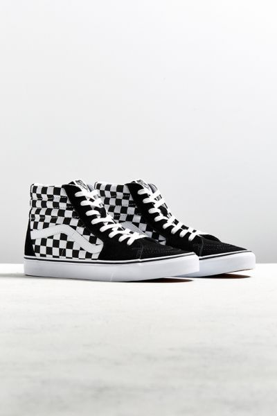 checkerboard vans high