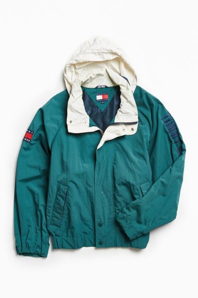 vintage green tommy hilfiger jacket