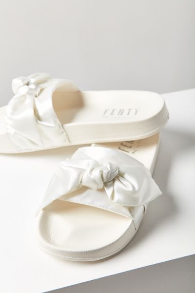 satin puma fenty slides