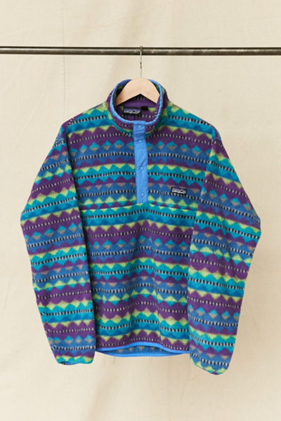 patagonia patterned fleece womens