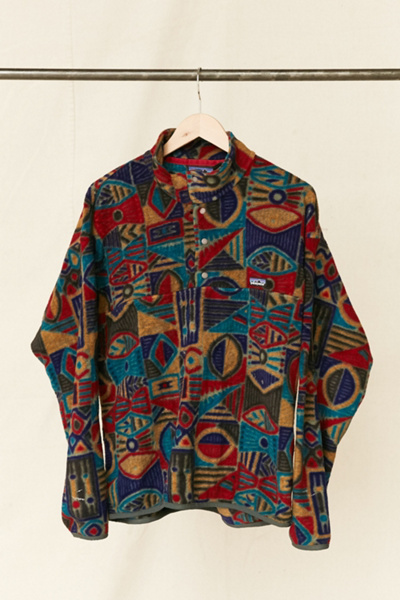 patagonia patterned fleece womens