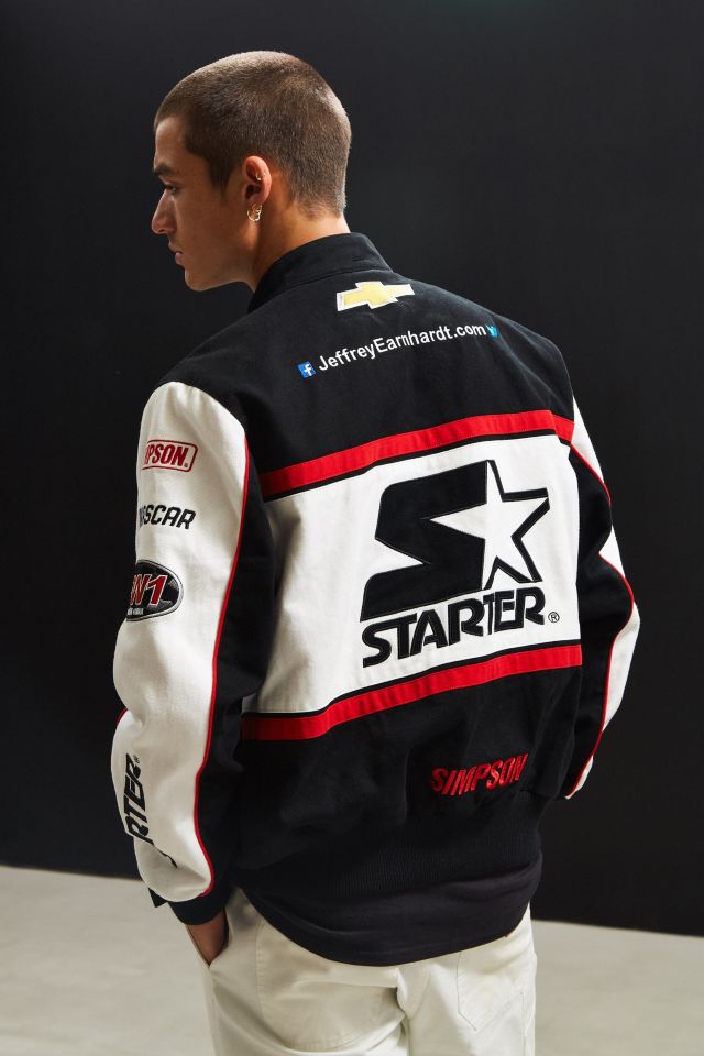 Starter Black Label Uo Nascar Racing Jacket Urban Outfitters