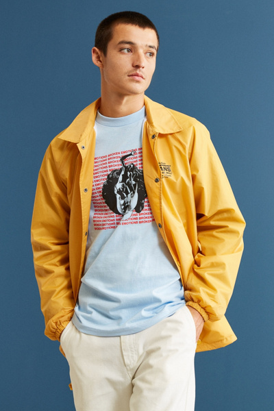 vans torrey jacket yellow