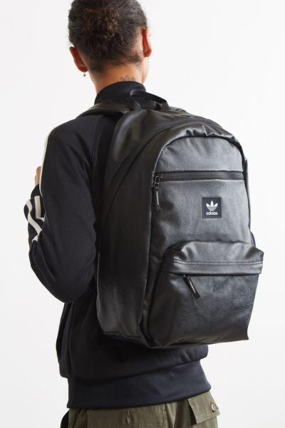 adidas leather backpack