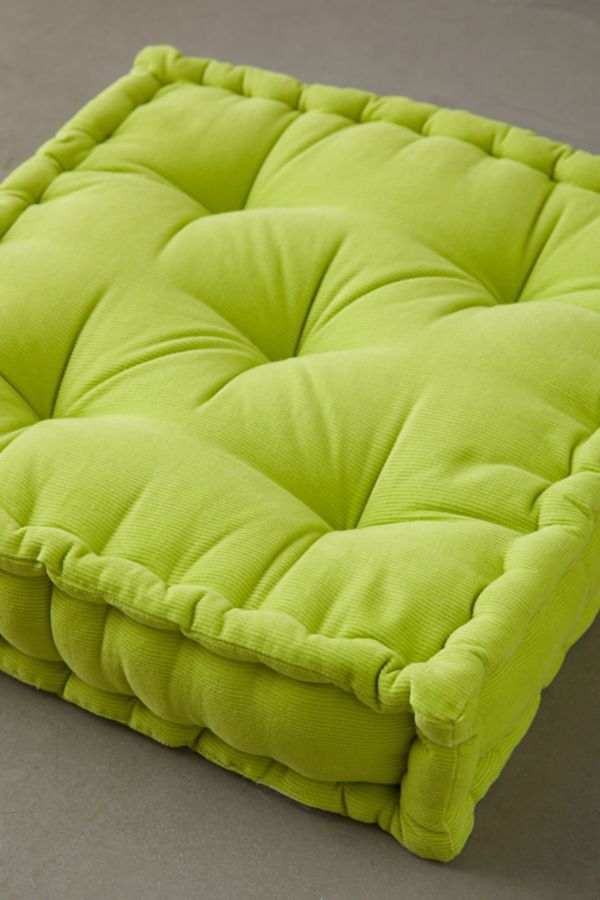 Slide View: 3: Washed Corduroy Floor Pillow