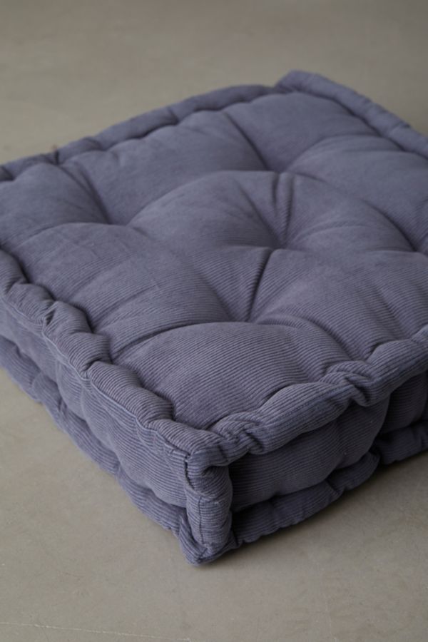 Slide View: 3: Washed Corduroy Floor Pillow