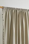 Thumbnail View 3: Palma Fringe Light Blocking Window Curtain