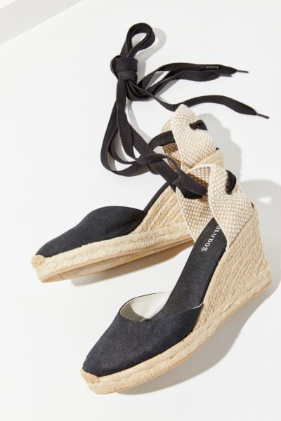 espadrille talon compensé