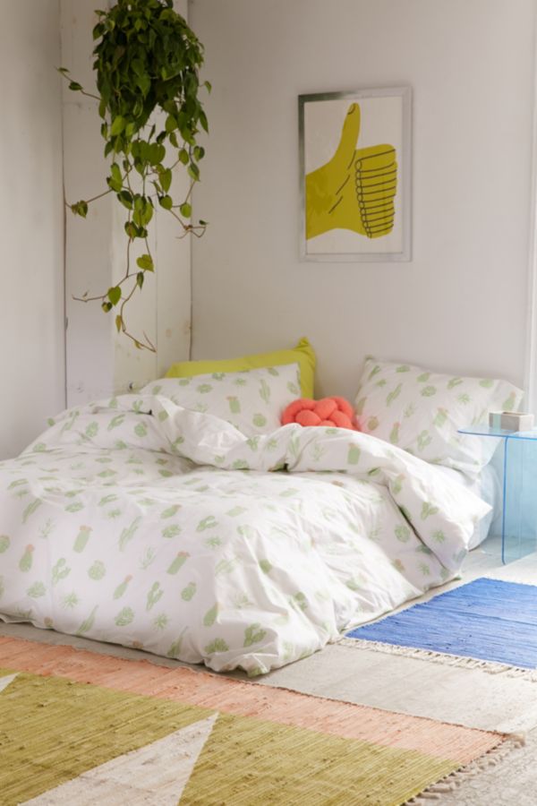 Cactus Icon Duvet Cover Urban Outfitters Canada