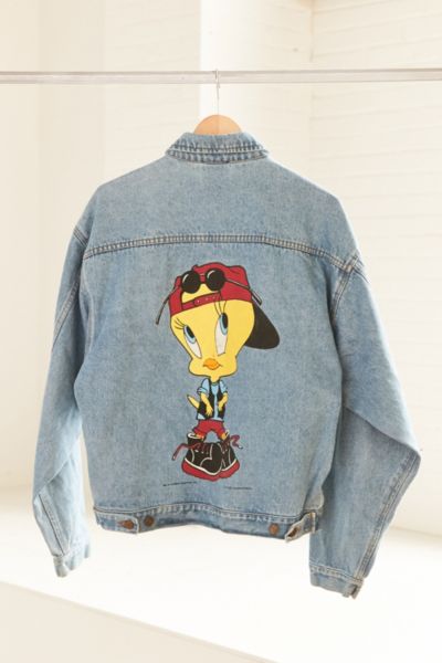 tweety bird jean jacket