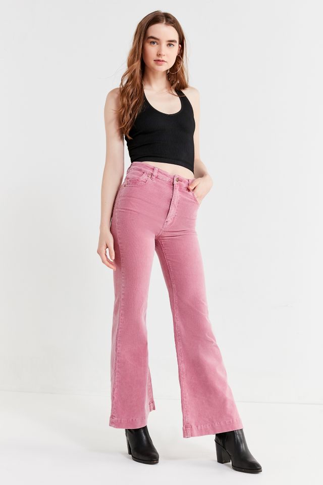 Rolla’s Eastcoast Corduroy High-Rise Flare Pant | Urban Outfitters