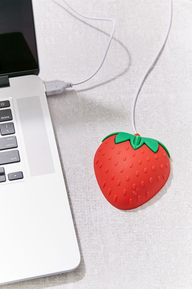 Strawberry Computer Mouse Urban Outfitters