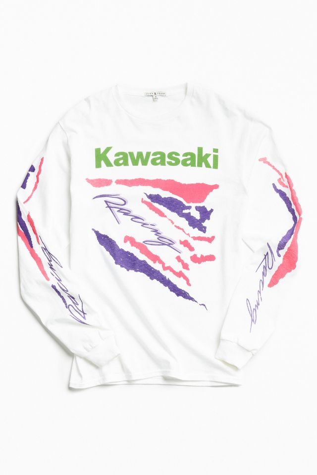 kawasaki button up shirt