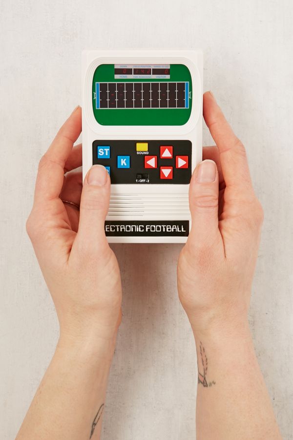 Classic Electronic Football Handheld Game Urban Outfitters