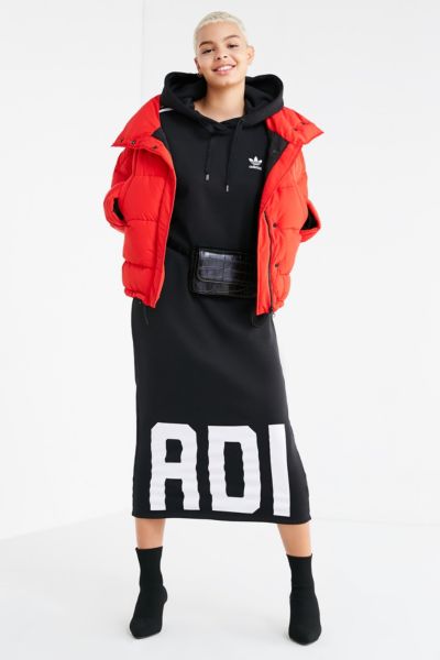 adidas hooded dress