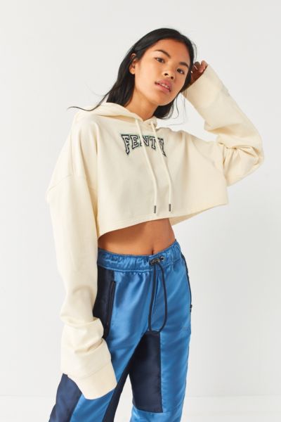 fenty cropped hoodie