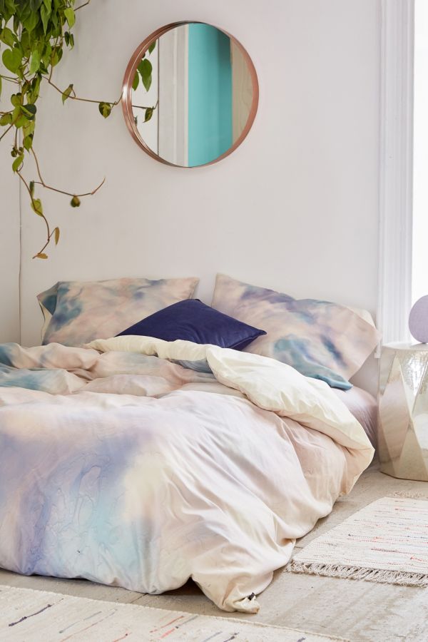 Chelsea Victoria For Deny Unicorn Marble Duvet Cover Urban