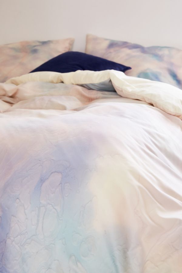 Chelsea Victoria For Deny Unicorn Marble Duvet Cover Urban