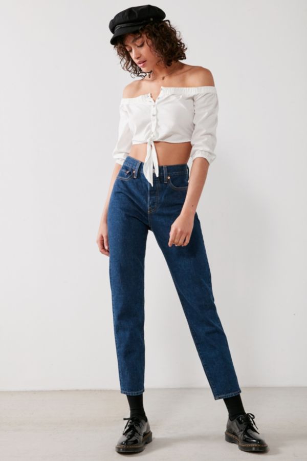levi's high rise wedgie jean