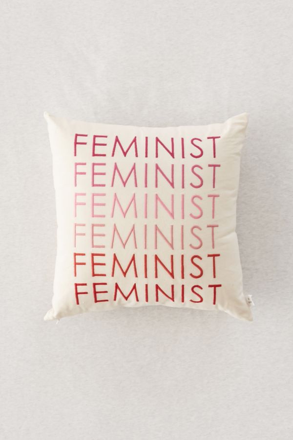 Feminist Throw Pillow Urban Outfitters