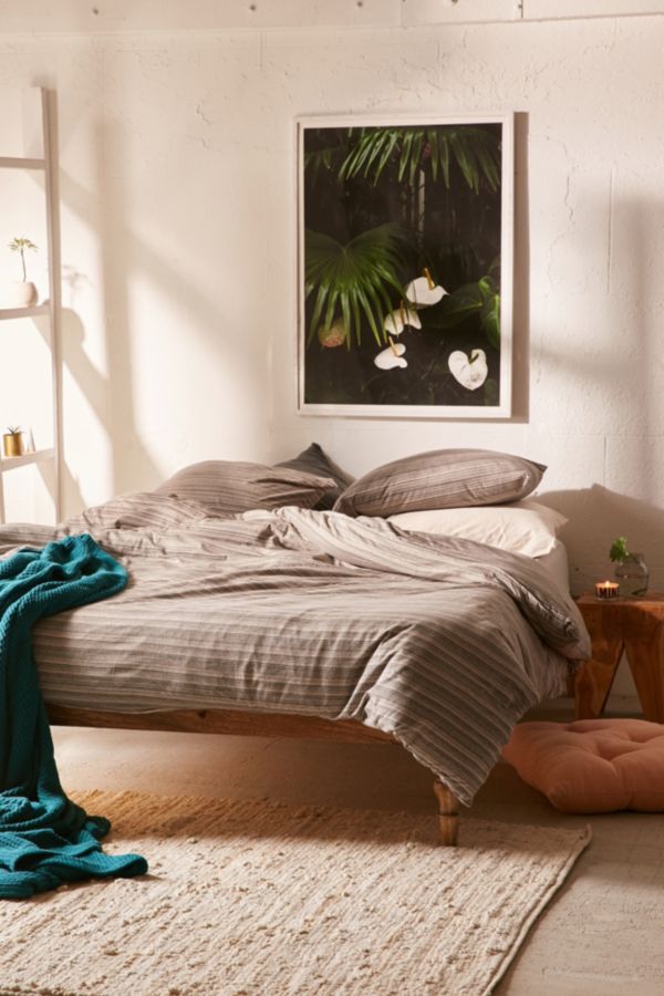 Corey Yarn Dye Stripe Jersey Comforter Urban Outfitters