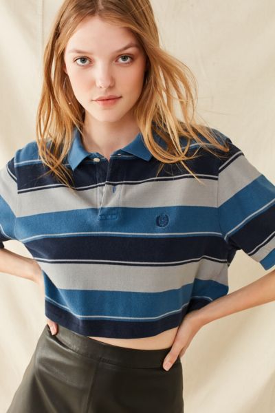 cropped polo shirt short sleeve