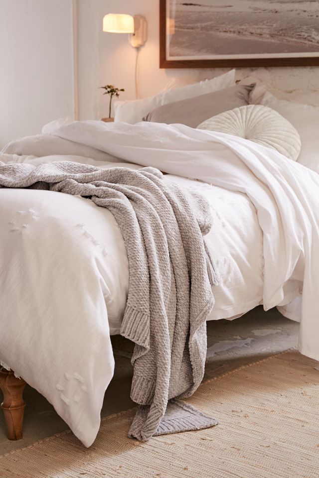 Chenille Sweater Throw Blanket Urban Outfitters