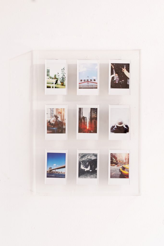 Instax Acrylic Gallery Multi Picture Frame Urban Outfitters