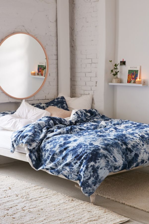 Denim Tie Dye Duvet Cover Urban Outfitters Canada