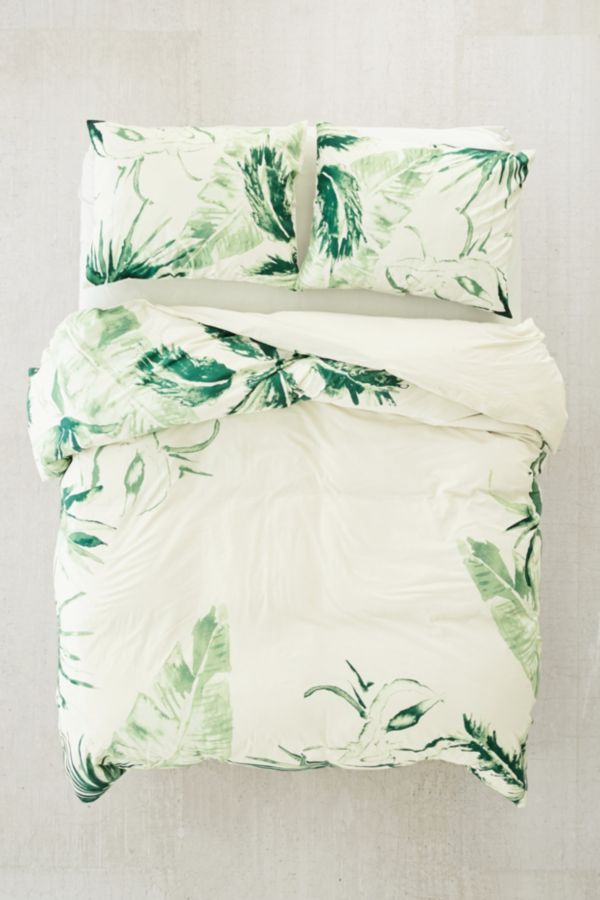Expressive Palms Duvet Cover Urban Outfitters