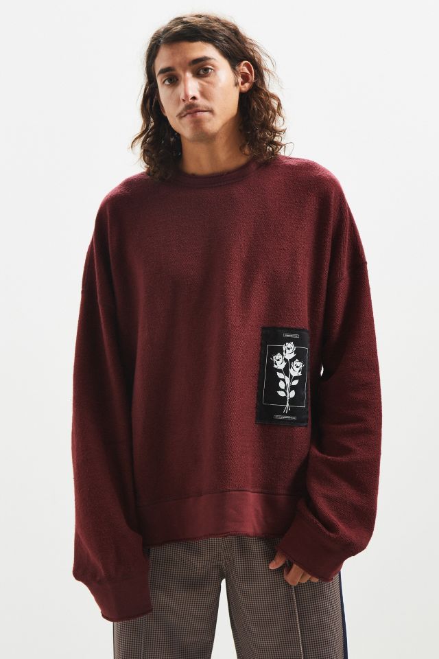 JieDa Reverse Crew Neck Sweatshirt | Urban Outfitters