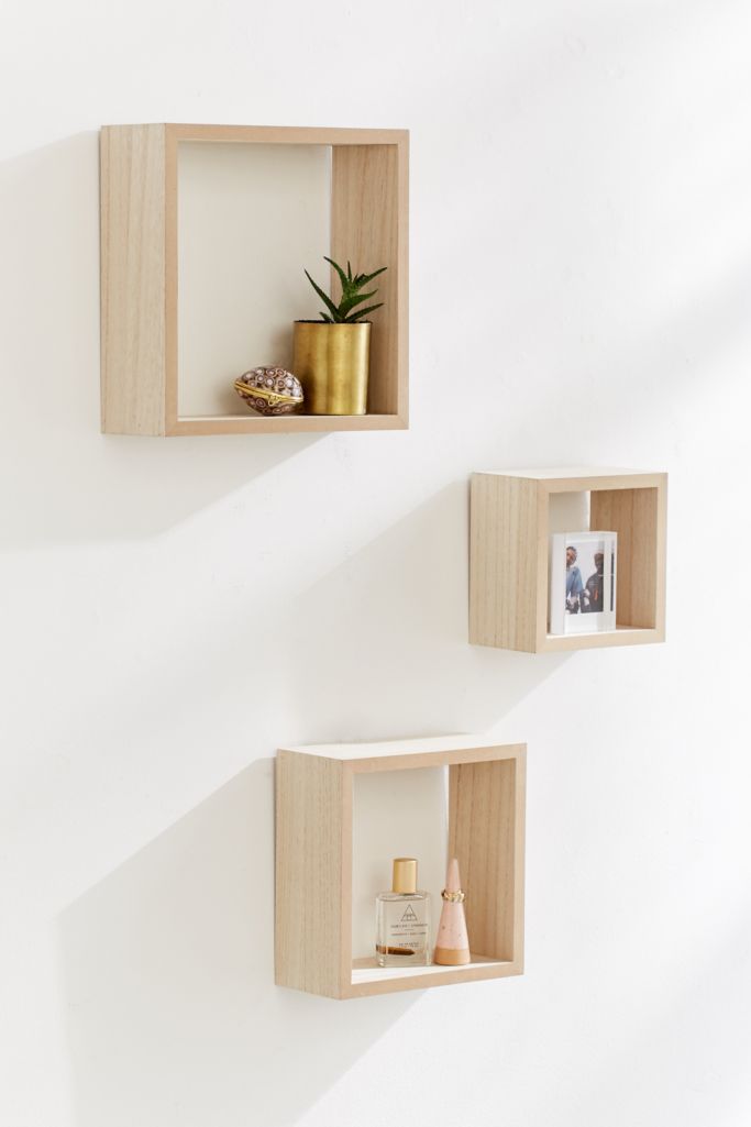 3-Piece Square Stacking Shelf Set | Urban Outfitters Canada