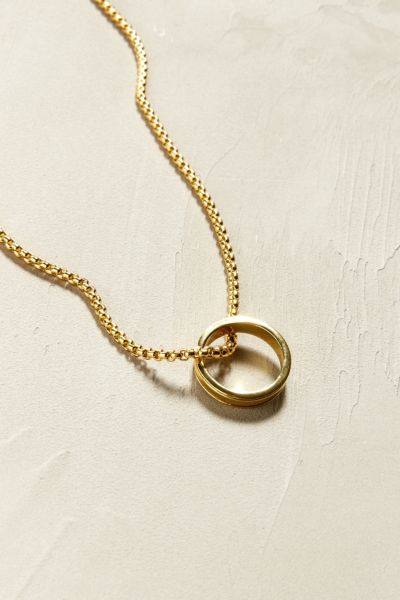 UO Ring Pendant Necklace  Urban Outfitters Canada