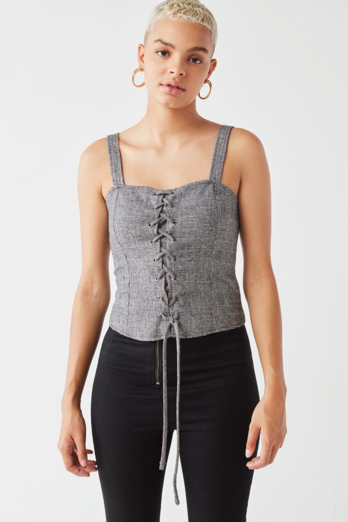 urban outfitter corset top